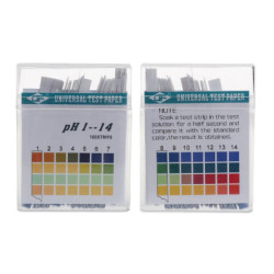 100 Strips 1-14 PH Alkaline Acid Indicator Paper Water Saliva Litmus Testing Kit