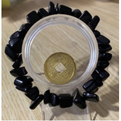 Black Onyx Stones Bracelet bigger chips