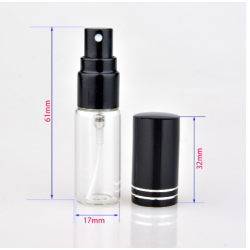 Portable Empty Cosmetic Case Travel Spray Bottle Perfume For Gift Sample Mini