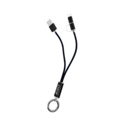 0917 2-in-1 Cable Keychain