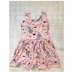 2-4 yrs.old Kids Sando Dress Outfit for Summer