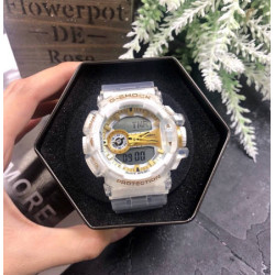 (100 original) Casio gshock GA400 Jelly Transparent GA 400 Gold Men women Autolight Sport Watch