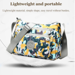 "Casual Canvas Crossbody Bag for Ladies "