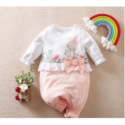 0-18 Months Baby Clothes [Imported Quality] Children'S Clothes Jumper Jumpsuit Romper Girls