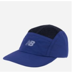 New Balance Men's Running Stash Hat in Black/Blue