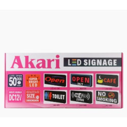 Akari LED Open Signage