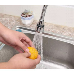 360 Degree Rotate Water Saving Tap Aerator Water Faucet Bubbler Filter Splash Nozzle Adjustable