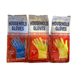 Gloves Rubber (House Hold Gloves Made In China) | 1 Piece | Vchem Cleaning Tool