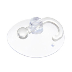 Strong Transparent Suction Cup Sucker Wall Hooks Hanger f Any Surface Set