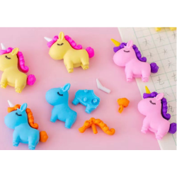 Creative cute cartoon animal unicorn small dinosaur eraser children's stationery students yp