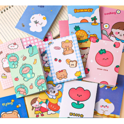 cute design mini note book per pcs ass design for school for office