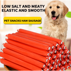 100pcs Dog Sausage Dog Treats Dog Food Pet Cat Sausage Treats Pet Dog Snack