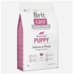 Brit Care Grain Free Puppy Salmon and Potato Dry Dog Food 3kg