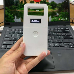 Pet Microchip Scanner Animal Identification Device, Handheld Pet Scanner OLED Display for Cats, Horses, Pet Dogs