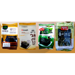 Bibigo CJ Nori Seaweed Roasted/laver/kimbap/double roasted/gwangcheon/chicken 5g sempio yangban