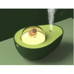 Creative Avocado Humidifier USB Charging Cute Night Light Ultrasonic Oil Air Mute Diffuser