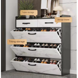 Nordic Flip Shoe Cabinet Family Storage Shoe Cabinet Shoe Rack