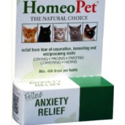 Homeo Pet Anxiety Relief Dog Cat Bird & Small Animals​ 450 drops Reduce Fear Stress Pet