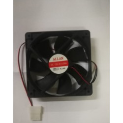 10pcs. Allan COOLING FAN 12V 80mm FOR CPU CASE Metal Fan/Computer Fan/Cool/Computer Case