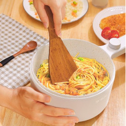 Electric Cooker Hot Pot Multi-purpose Electric Pot Home Non-stick Round Skillet kitchen 1.5L Save