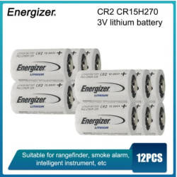 12pcs/lot Energizer High quality CR2 850mah 3V lithium Battery for camera medical equipment CR2 lith