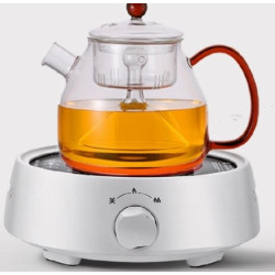 Electromagnetic Kettle 110V Electric Ceramic Cooker Tea Maker Mini Silent Heater Make Special Set