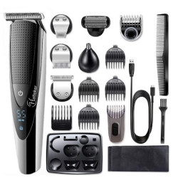 Multi All In One Kits Professional Hair Clipper For Men Waterproof Hair Trimmer Beard Shaver Electric